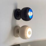 Vintage Ceramic Wall Lamps with Adjustable Mount. Set of 2, 1970s