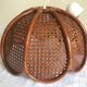Suspension flower rattan