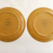 Set de 6 petites assiettes en grès