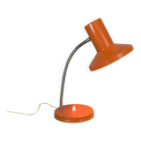 Lampe de bureau vintage orange années 70