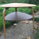 Table basse Bow wood du designer Hugues Steiner