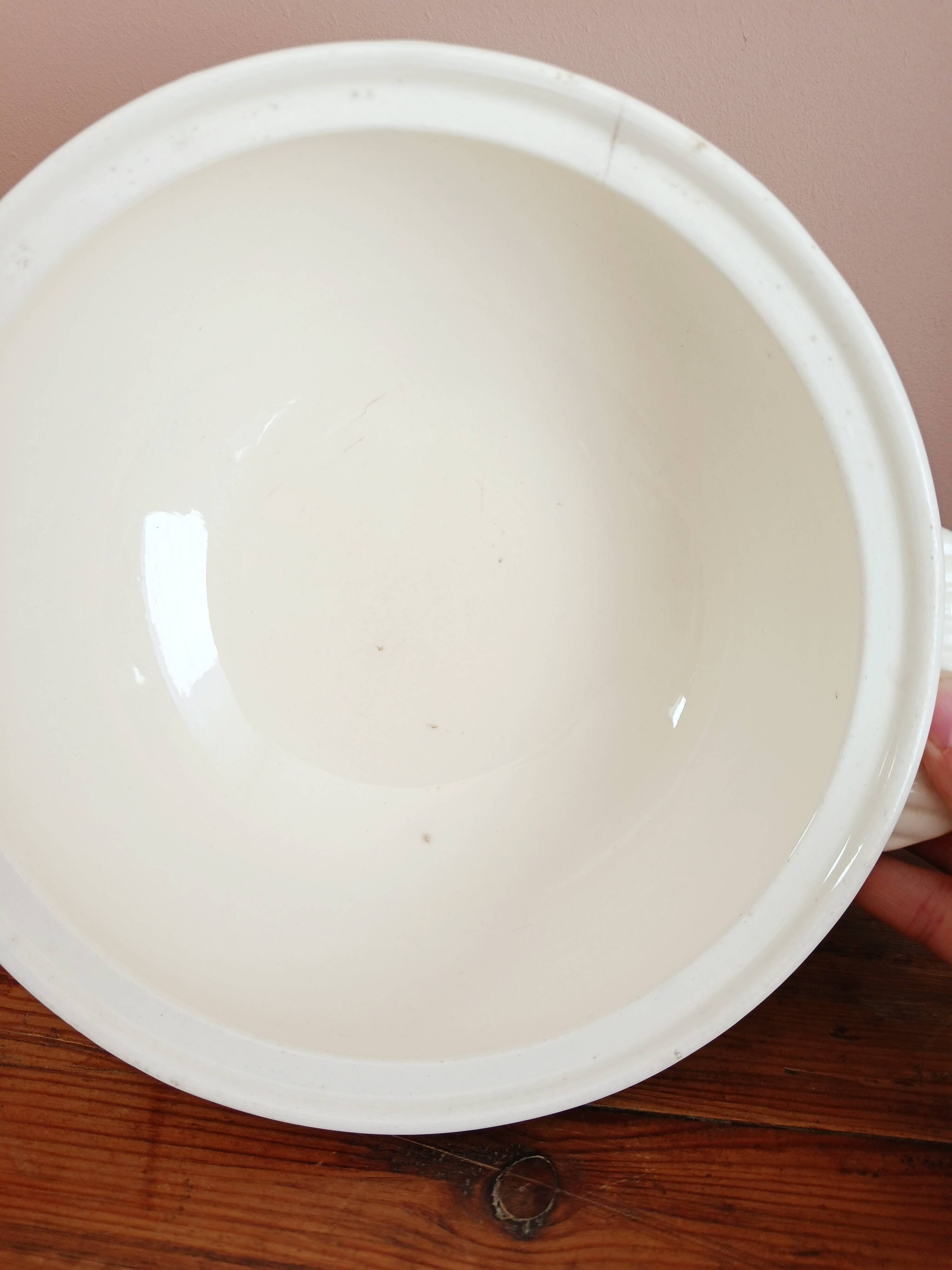 Badonviller earthenware soup tureen