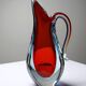 Vase pitcher submerged att. Flavio Poli, Murano 1960-1970