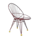 Metal basket Chair years 50