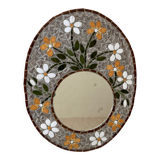 Vintage 70s mosaic mirror 31x40cm