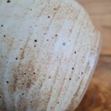 Glazed stoneware pitcher