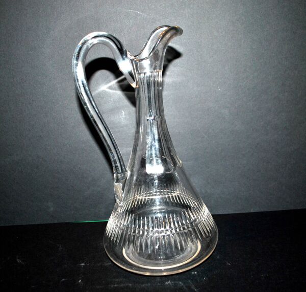 Carafe en cristal de Baccarat modèle Gondole, 1907
