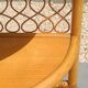 Vintage corner shelf in rattan – 1970s – Exceptional condition