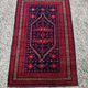 Yagcibedir carpet, vintage, handwoven, naturally dyed wool from the 1940s.