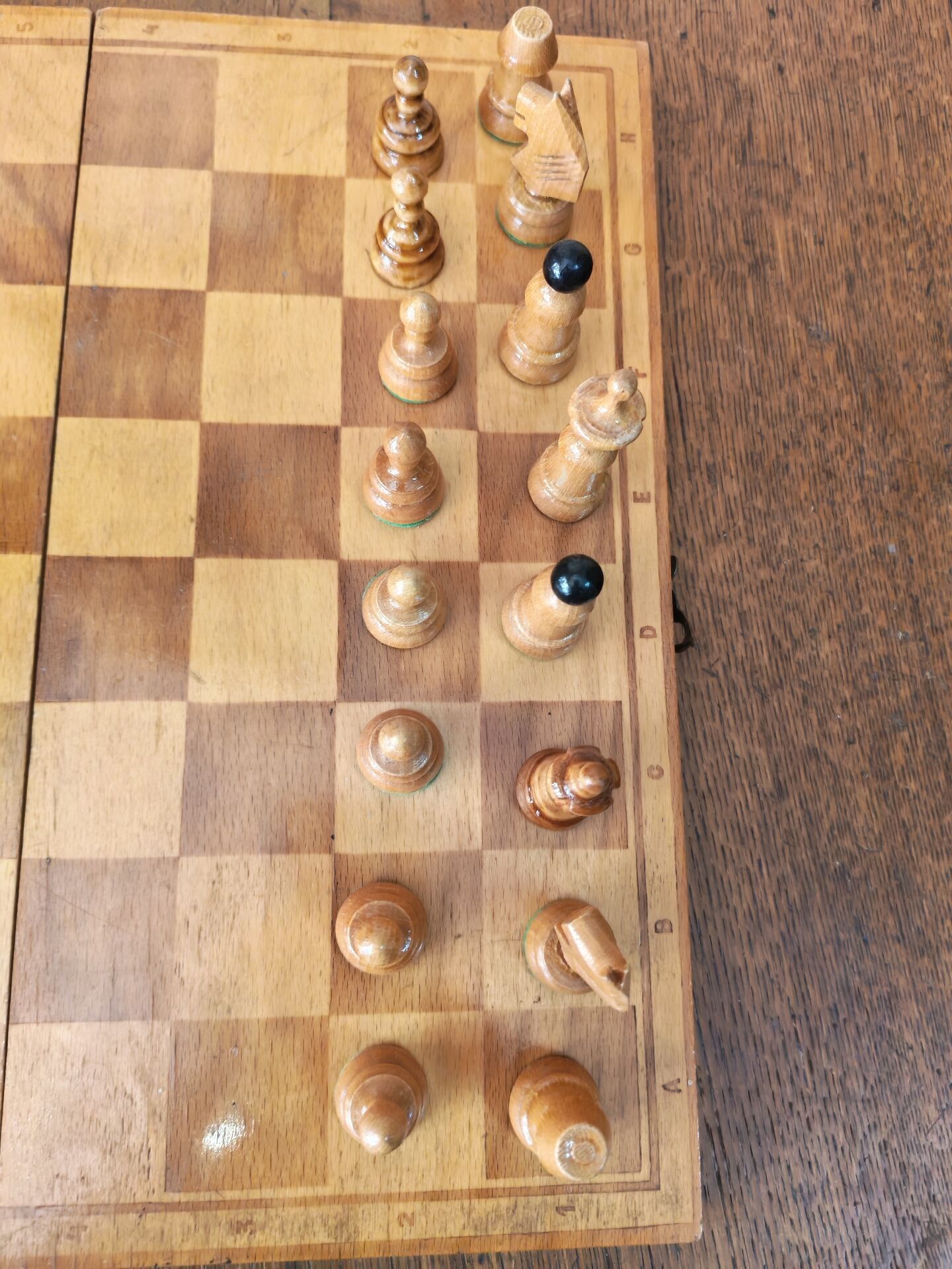 Vintage chess set