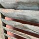 Old shutter blinds
