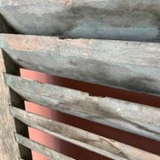 Old shutter blinds