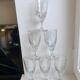 Set of 6 wine glasses / absinthe xxth