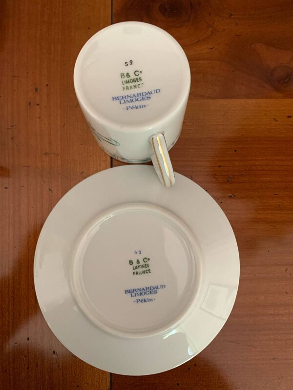 Tasses à café Bernardaud