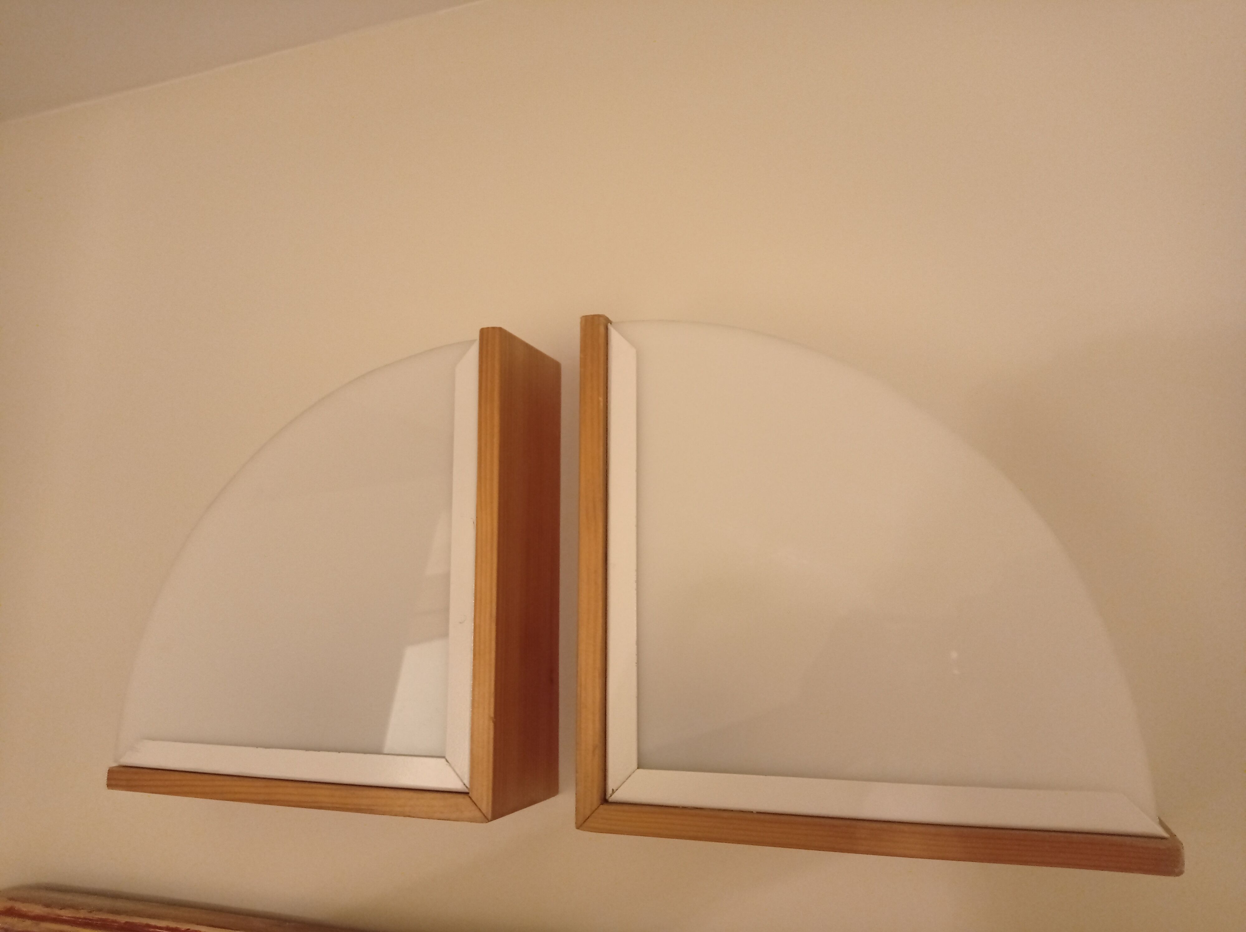 Wall lamp design 80 metal wood plexiglass