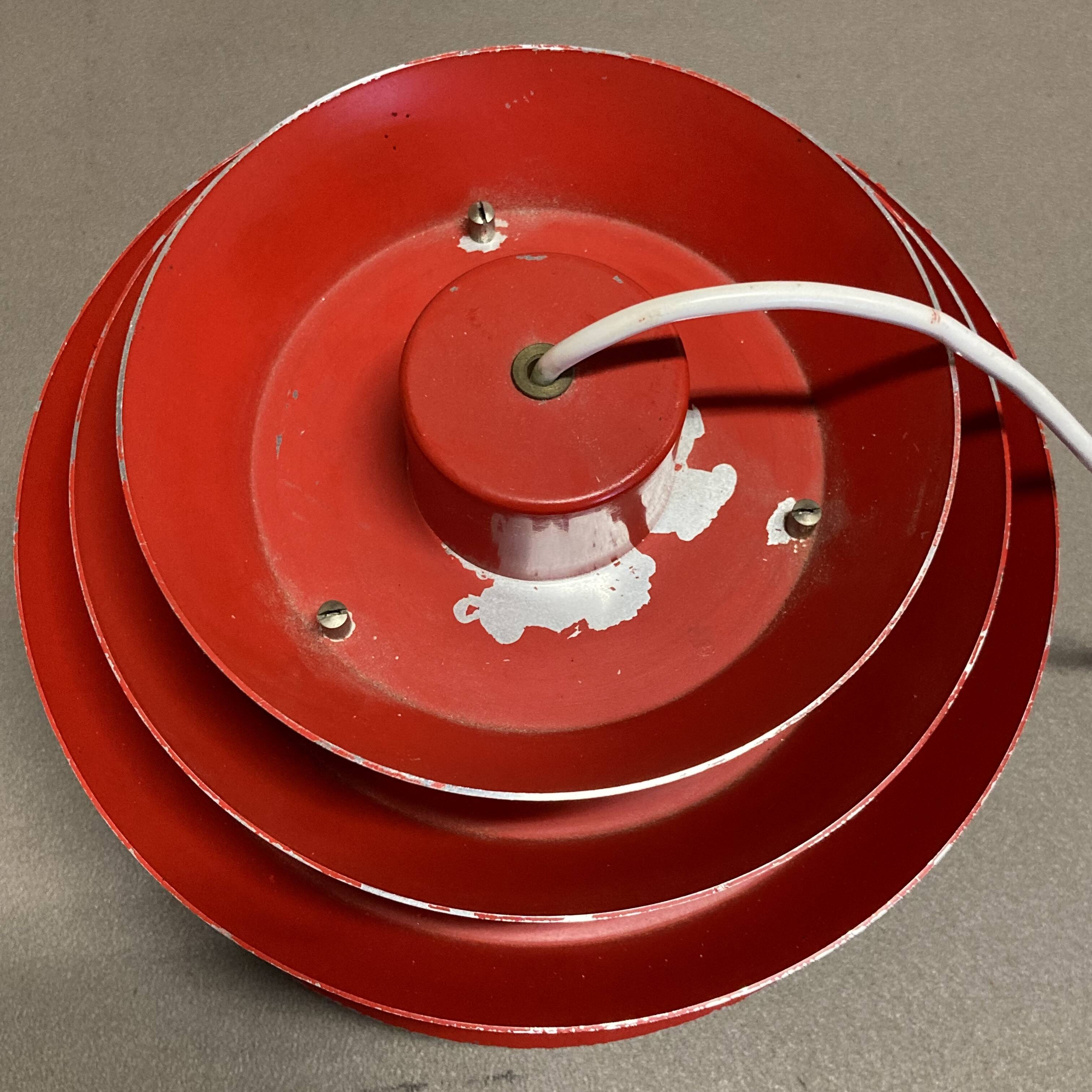 Pair of Scandinavian design pendant lights.