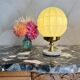 Art Deco lamp in uraline