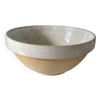 Enamelled stoneware salad bowl 10l