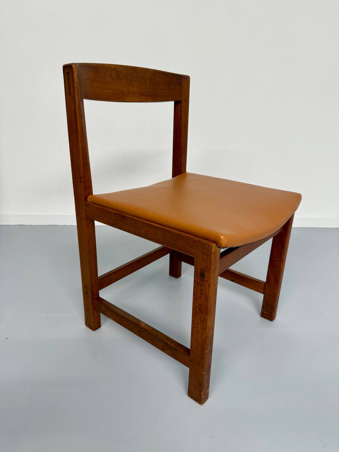 Lot of 6 old Scandinavian chairs "Corona" design 60s Lennart Bender