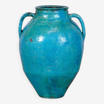 Turkish Terracotta Olive Jar Or Garden Urn