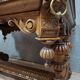 dining table or centre table in carved Renaissance oak