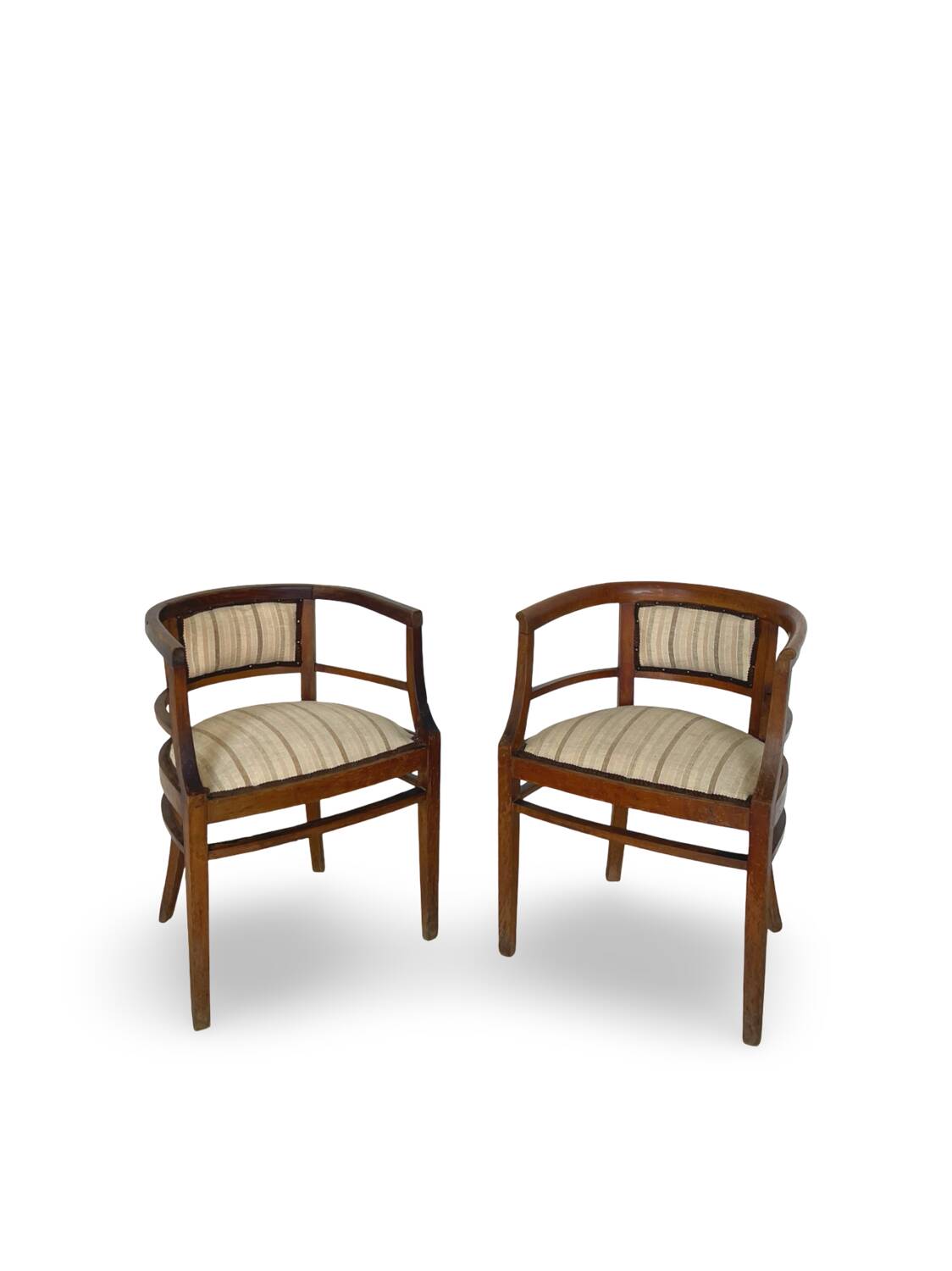 Italian side armchairs, 1920s/1930s