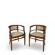 Italian side armchairs, 1920s/1930s