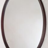 Old oval mirror 63x42cm