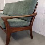 Teak Dutch design sofa by de Ster, 1960