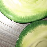 Set of 4 cups and vintage saucers