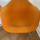 Set de 4 fauteuils Dax en tissu Charles & Ray Eames editon Herman Miller