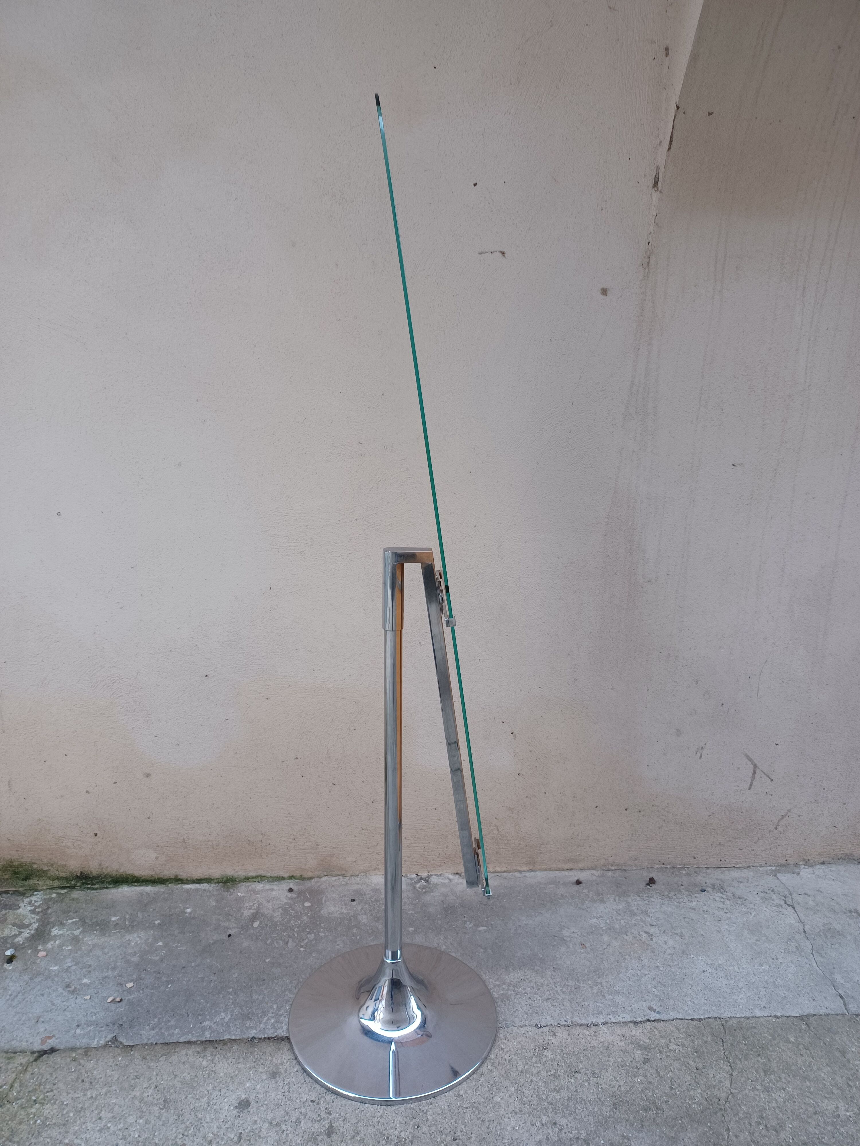 Large free-standing mirror, 1970 45x178cm