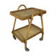 Dessert rattan on wheels
