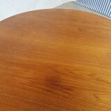 G plan extending oval circular dining table