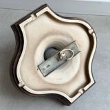 Vintage Fat Lava ceramic Hustadt Leuchten wall lamp