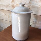 Pot en grès émaillé