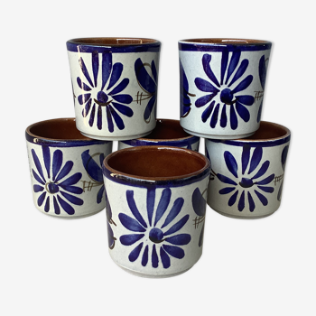 Hand-painted hand-painted hand-painted ceramic cup glasses