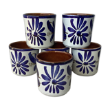 Hand-painted hand-painted hand-painted ceramic cup glasses