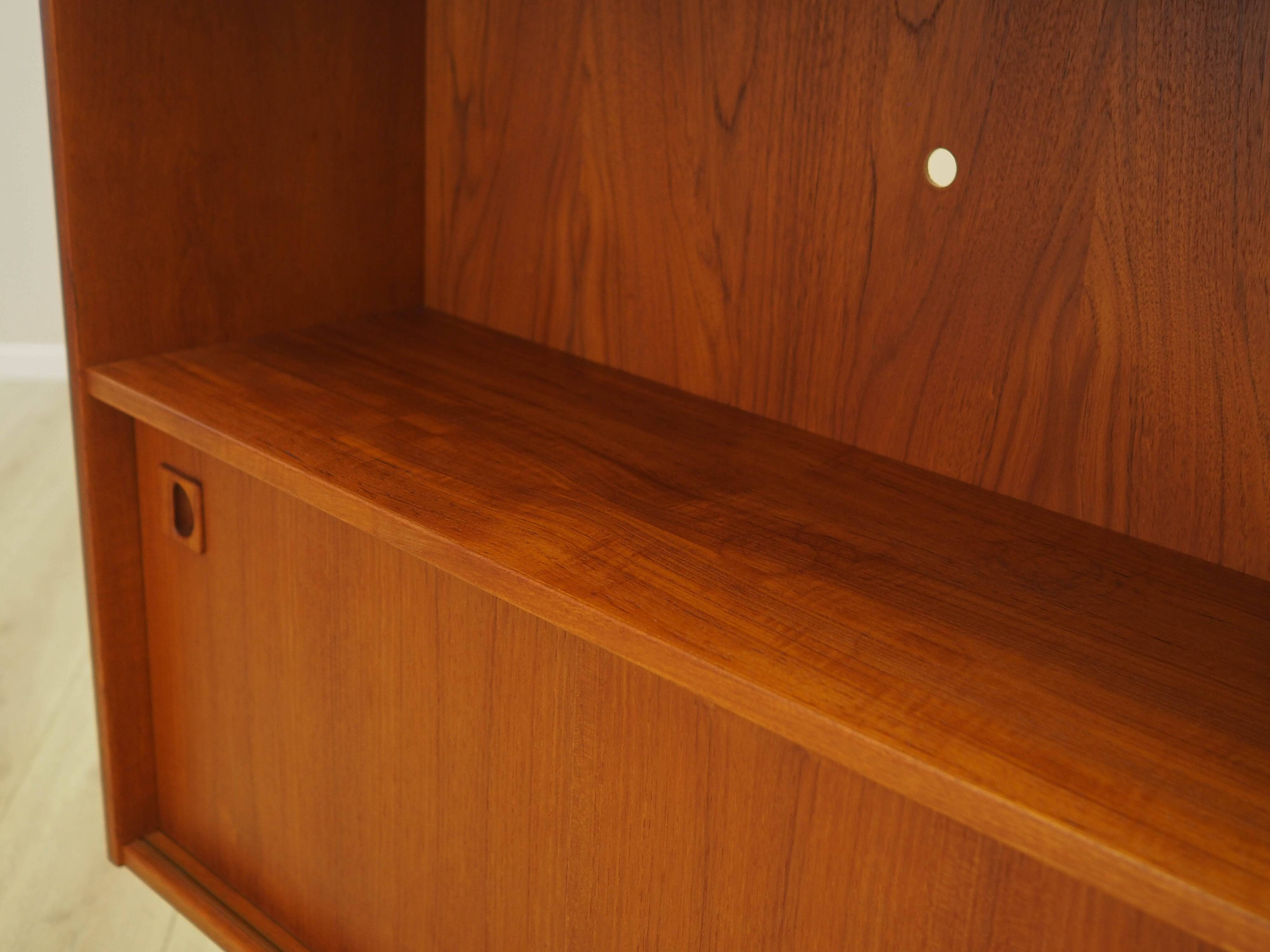 Teak bookcase, Danish design, 1970s, made in Denmark
