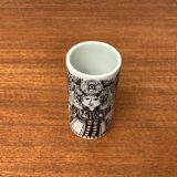 Danish Flora vase from the mid-century by Bjørn Wiinblad for Nymölle Denmark, 1960s.