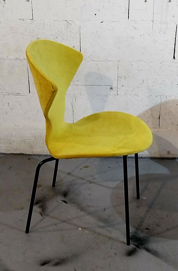 Paire de chaises de Geneviève Dangles & Christian Defrance 1950