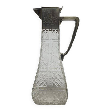 Carafe à vin du 20e siècle de WMF, Allemagne, années 1890.