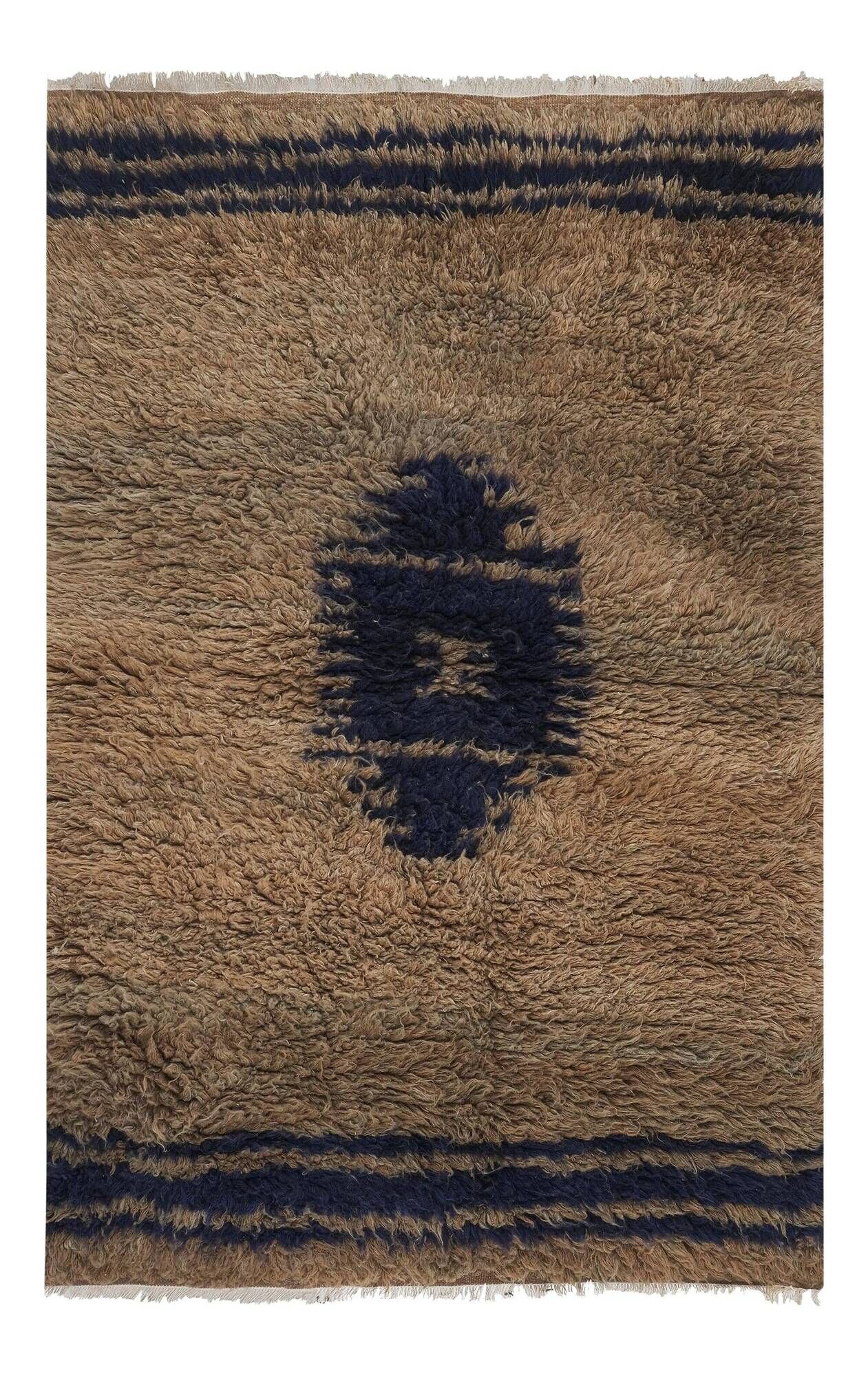 Vintage Turkish handmade rug 112x168 cm