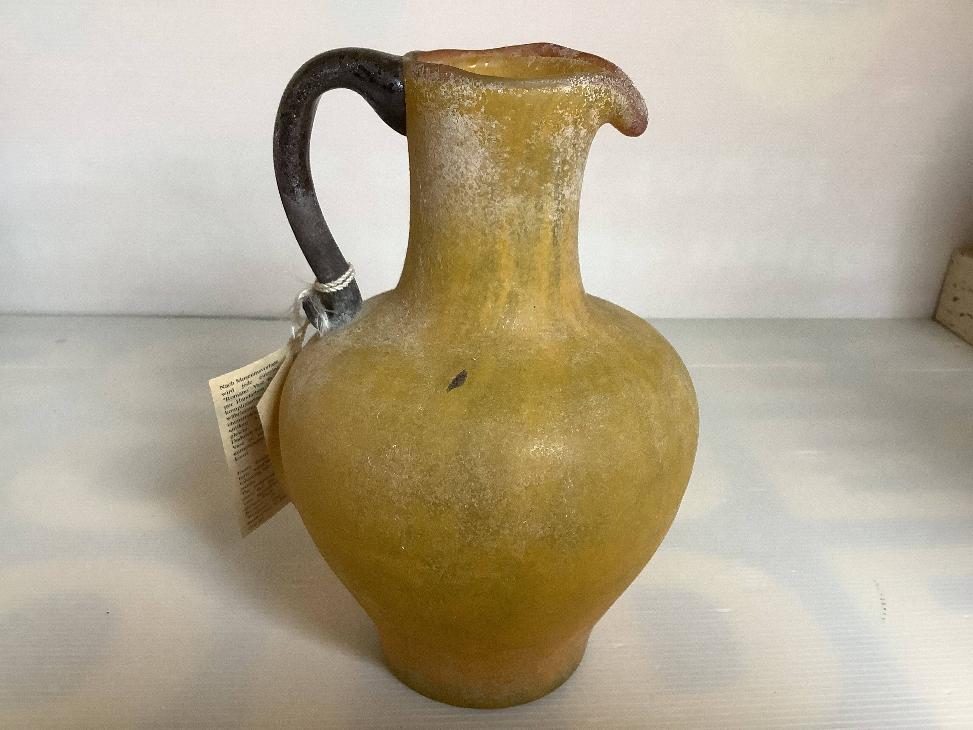 Scavo pitcher vase design Sandra Rich