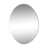 Oval beveled mirror 97x80cm