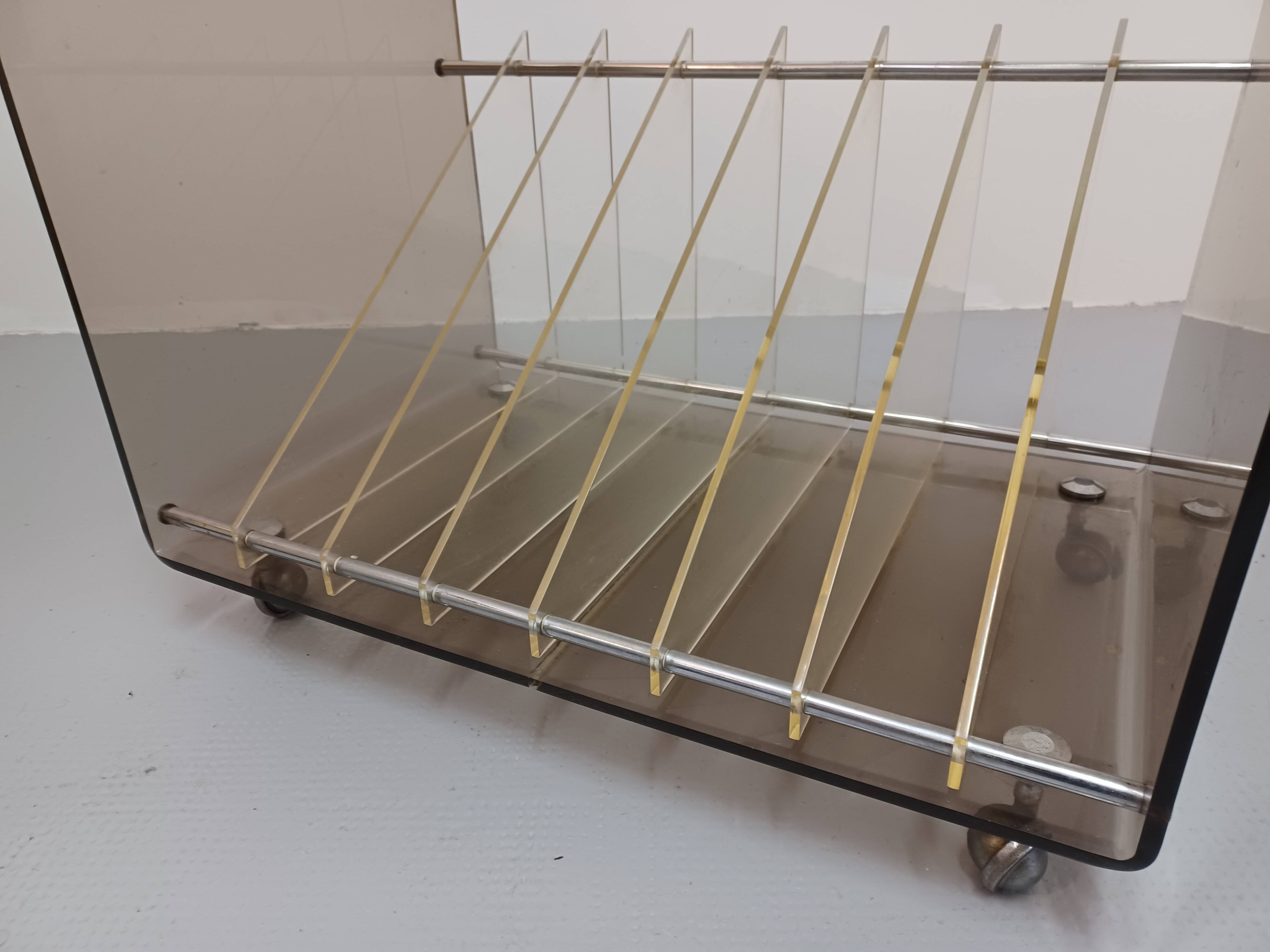 Vinyl table, Roche Bobois, 70'S