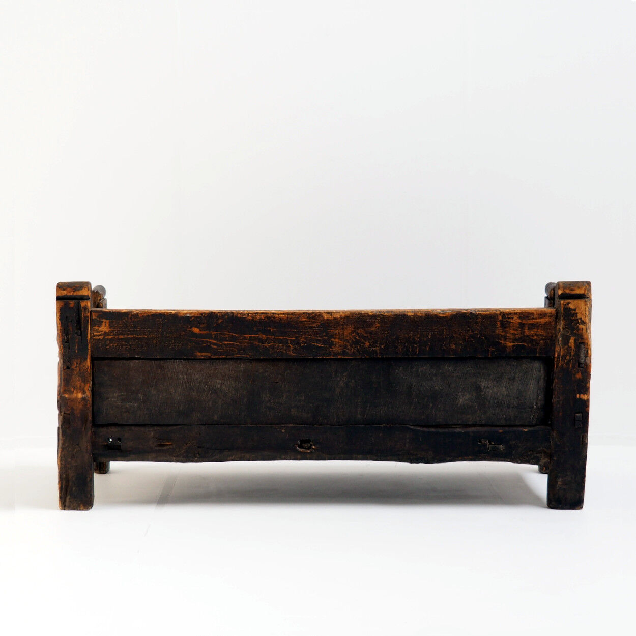 18th Century Spanish Wooden Bench with Beautiful Patina