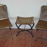 Chairs and stool 1900