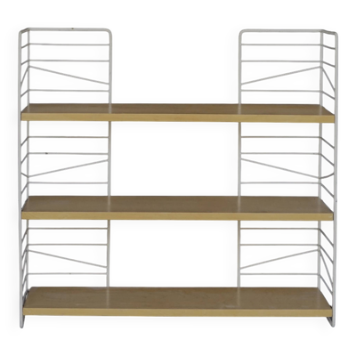 Bibliothèque suédoise à étagères par Kasje & Nils Nisse Strinning pour String, années 1950