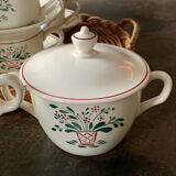 Vintage HB Creil et Montereau coffee service